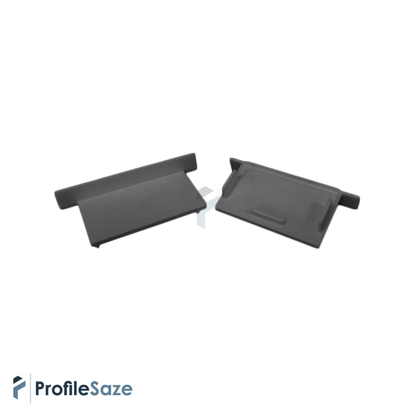 پروفیل نور خطی آلومینیومی 4/5 سانتی فنرخور کد L45B مشکی + دیفیوزر رایگان