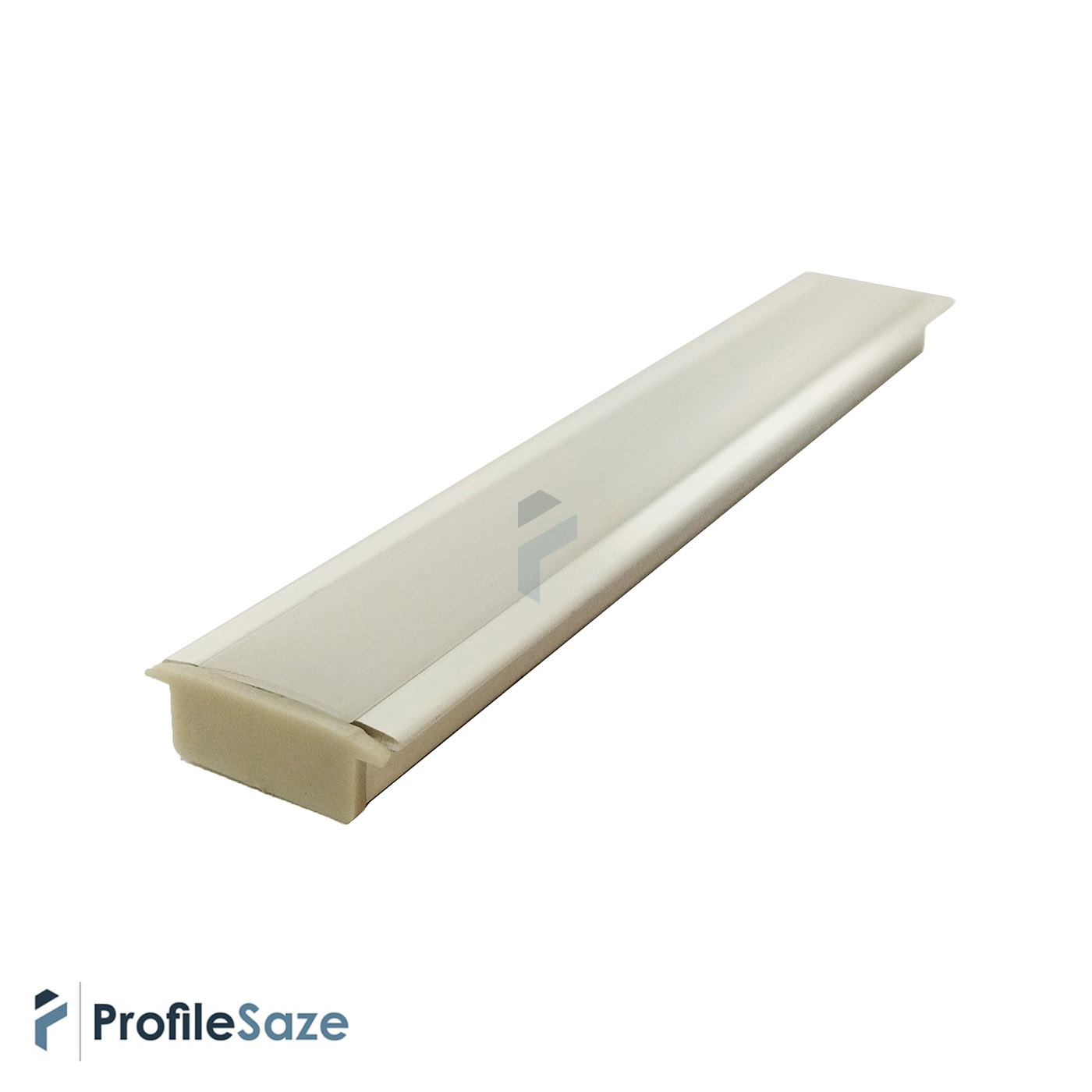 پروفیل نور خطی آلومینیومی 2 سانتی توکار کد L20W سفید + دیفیوزر رایگان