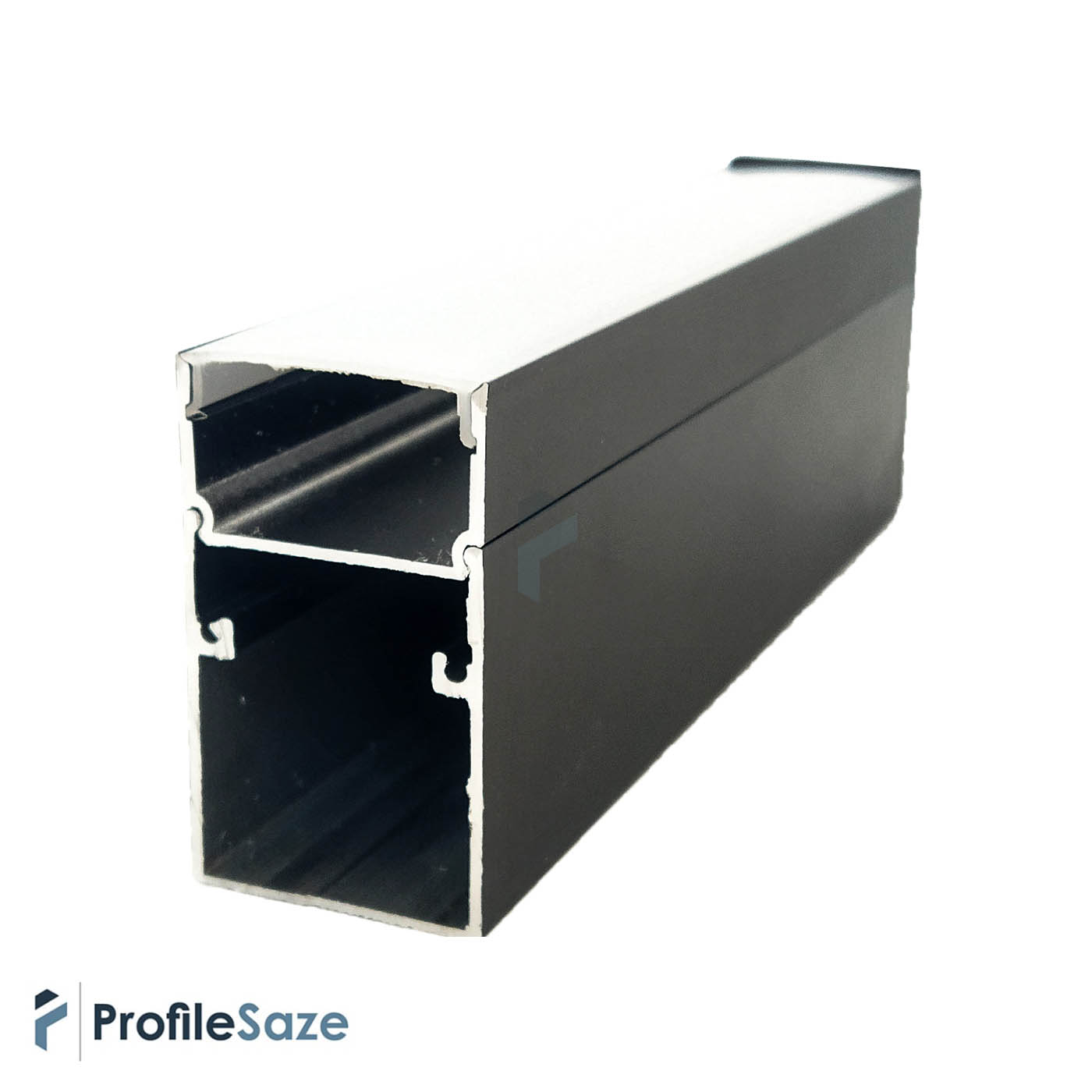 پروفیل نور خطی آلومینیومی دو تکه کد L35B مشکی + دیفیوزر رایگان