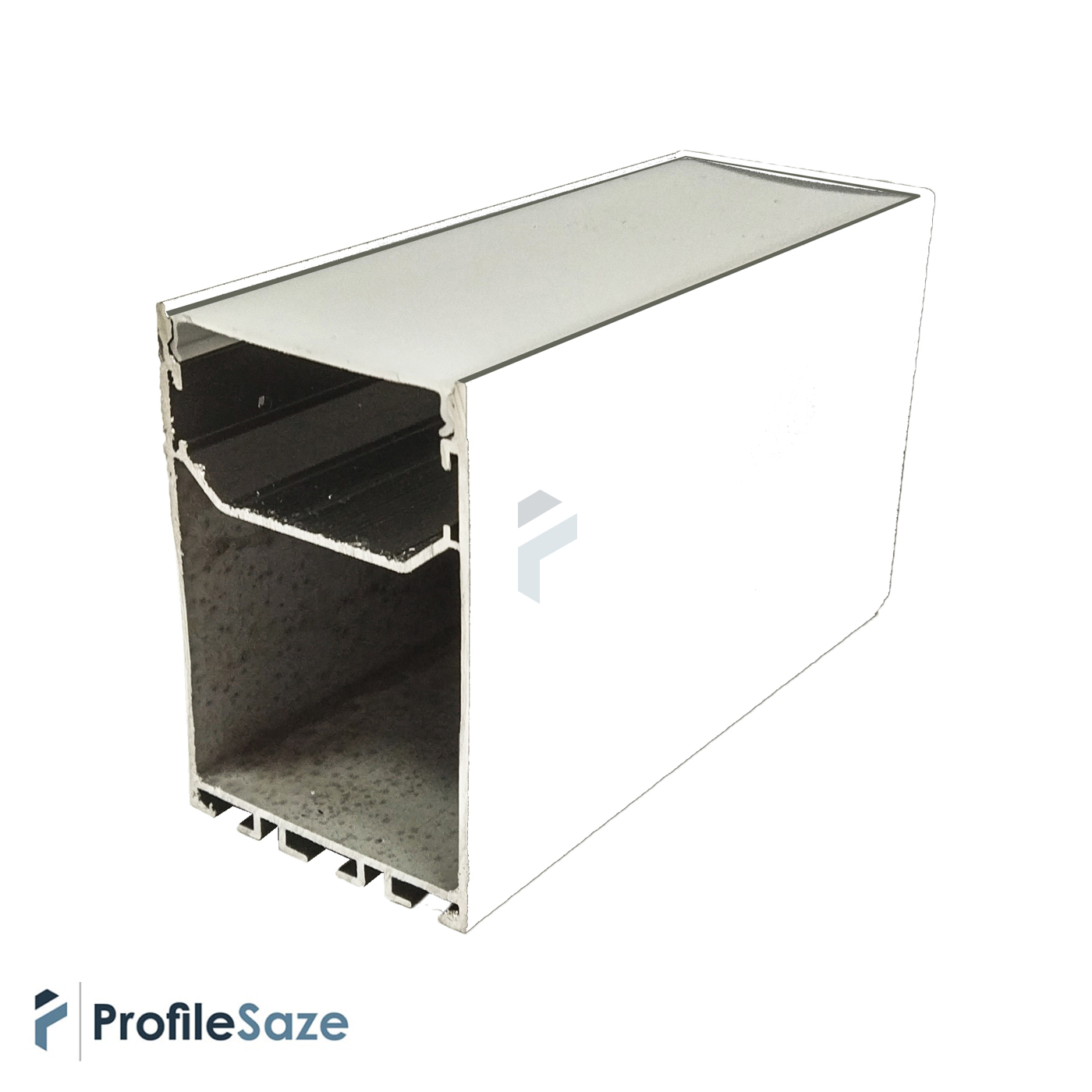 پروفیل نور خطی آلومینیومی 60 × 90 کد L69W سفید + دیفیوزر رایگان